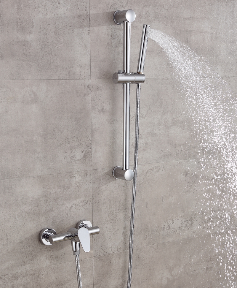 Pressure Balance and Temperature Shower Faucet 