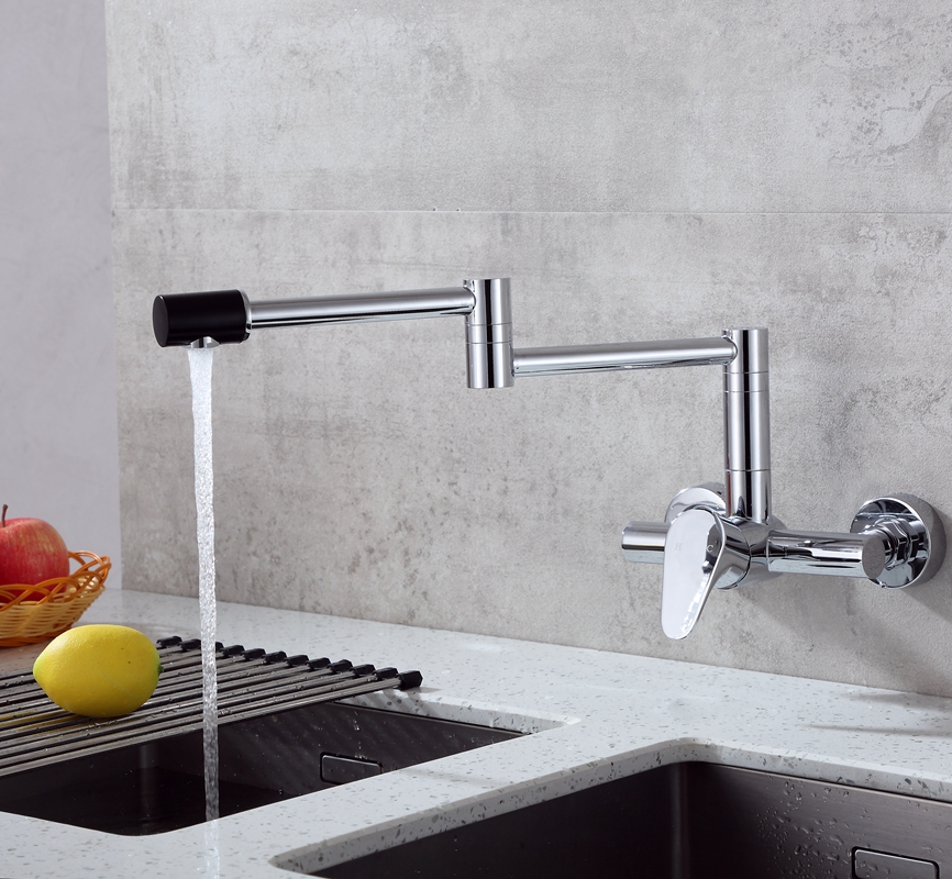 Wall Mount Kitchen Sink Faucet