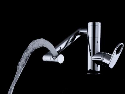 Hot and Cold Water Ceramic Spool Basin Faucet