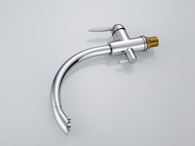 Double Handle Kitchen Faucet with Water Filter