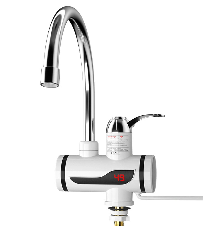 Working principles of electric hot water faucet